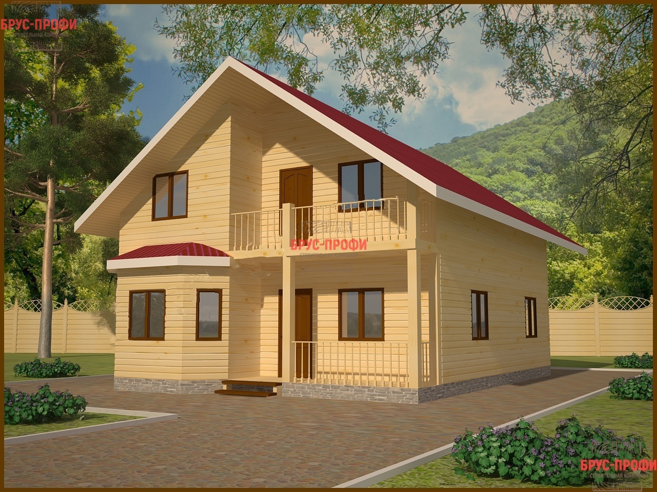 Процесс строительства деревянного дома от фундамента до крыши